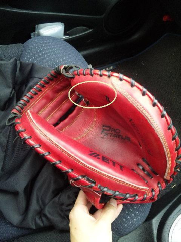 開くミットを作ろう コウ 新潟のブログ Labola